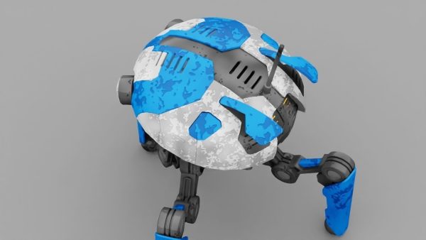 SPY ROBOT  CELL  Rigged Character