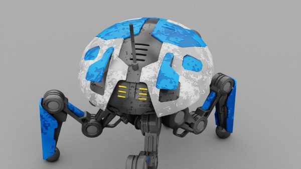 SPY ROBOT  CELL  Rigged Character