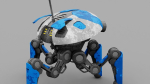 SPY ROBOT  CELL  Rigged Character
