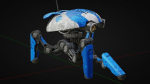 SPY ROBOT  CELL  Rigged Character