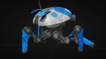 SPY ROBOT  CELL  Rigged Character