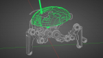 SPY ROBOT  CELL  Rigged Character