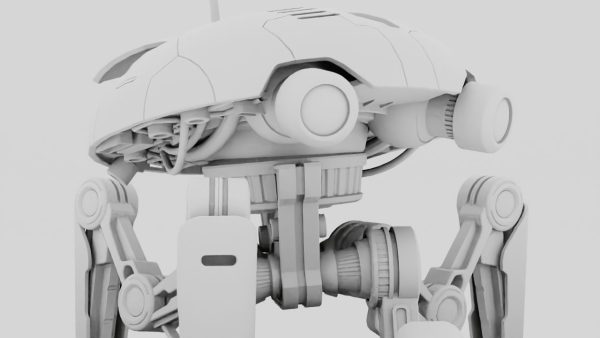 SPY ROBOT  CELL  Rigged Character