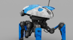 SPY ROBOT  CELL  Rigged Character