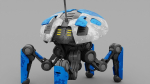SPY ROBOT  CELL  Rigged Character