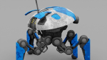 SPY ROBOT  CELL  Rigged Character