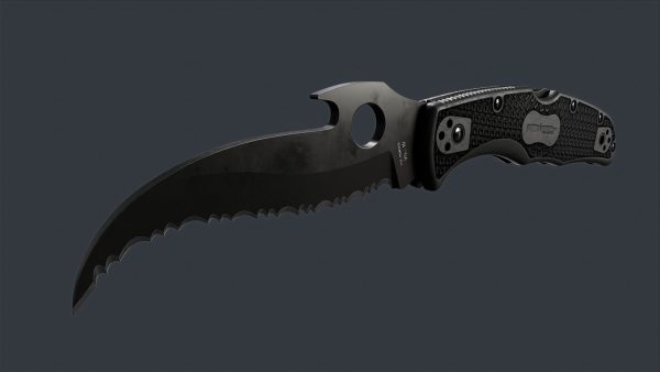 Spyderco Matriarch 2 Lightweight Folding Knife PBR Game Ready