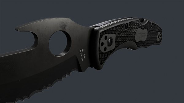 Spyderco Matriarch 2 Lightweight Folding Knife PBR Game Ready