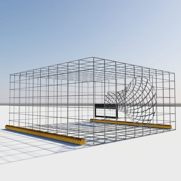 Square Fish Trap 1