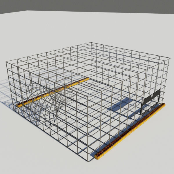 Square Fish Trap 1