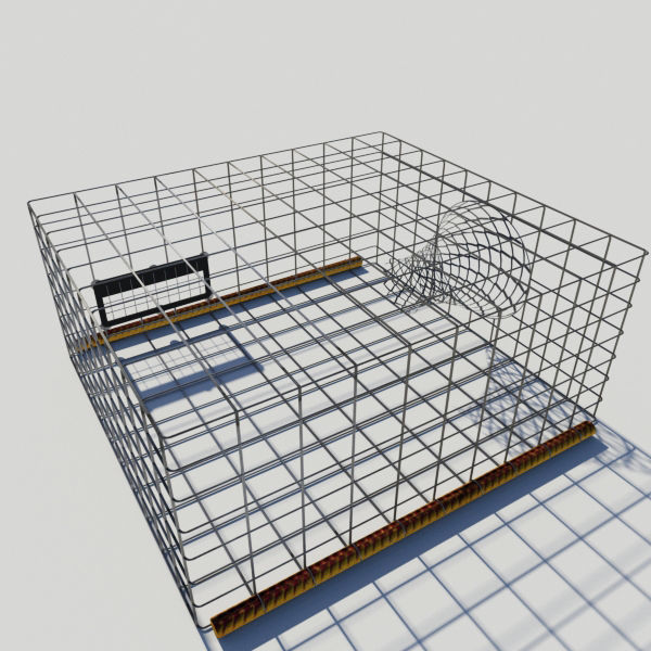 Square Fish Trap 1