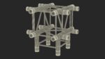 Square Truss Modular Cross