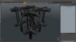 Square Truss Modular Cross