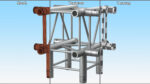 Square Truss Modular Cross