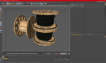 Stack of Wooden Cable Reels