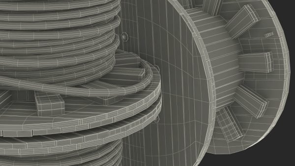 Stack of Wooden Cable Reels