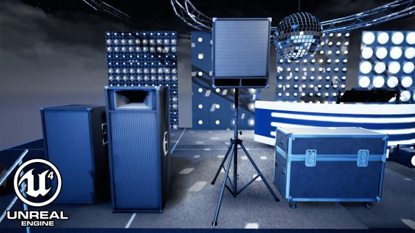 Stage Equipment for Unity and Unreal