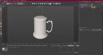 Stainless Steel Beer Stein with Beer