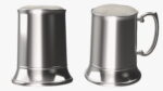 Stainless Steel Beer Stein with Beer