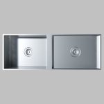 Stainless Steel Sinks and Elio Tap by Dornbracht