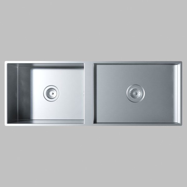 Stainless Steel Sinks and Elio Tap by Dornbracht