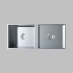 Stainless Steel Sinks and Elio Tap by Dornbracht