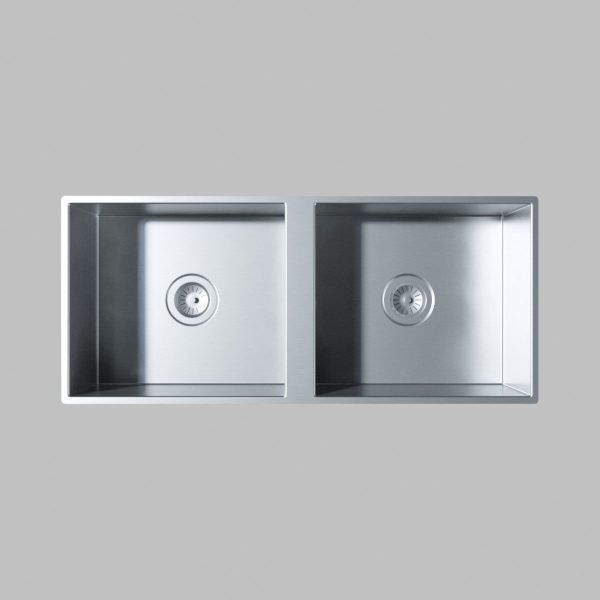 Stainless Steel Sinks and Elio Tap by Dornbracht