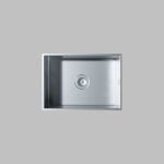 Stainless Steel Sinks and Elio Tap by Dornbracht