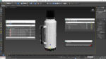 Stainless Steel Vacuum Bottle White