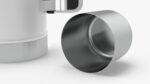 Stainless Steel Vacuum Bottle White