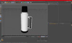 Stainless Steel Vacuum Bottle White