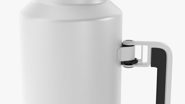 Stainless Steel Vacuum Bottle White