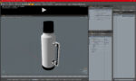 Stainless Steel Vacuum Bottle White