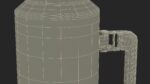 Stainless Steel Vacuum Bottle White