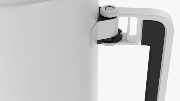 Stainless Steel Vacuum Bottle White