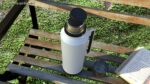 Stainless Steel Vacuum Bottle White