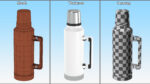 Stainless Steel Vacuum Bottle White
