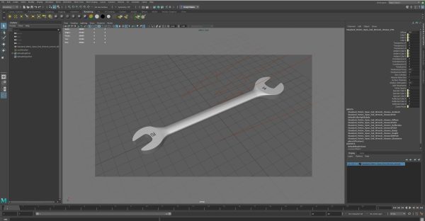 Standard Metric Open End Wrench