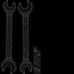 Standard Metric Open End Wrench