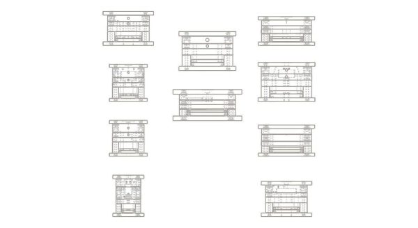 Standard Plastic Mold Base Sets