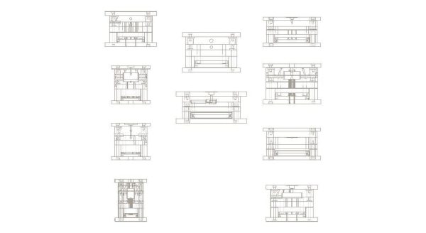 Standard Plastic Mold Base Sets