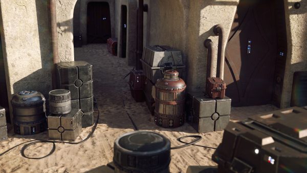 Star Wars Crates and Barrels 33 Variants - 3D Asset Kit PBR