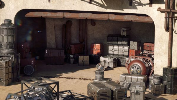 Star Wars Crates and Barrels 33 Variants - 3D Asset Kit PBR