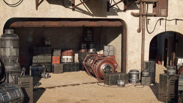 Star Wars Crates and Barrels 33 Variants - 3D Asset Kit PBR