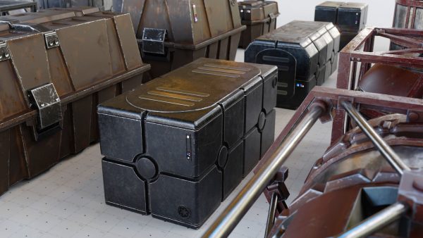 Star Wars Crates and Barrels 33 Variants - 3D Asset Kit PBR
