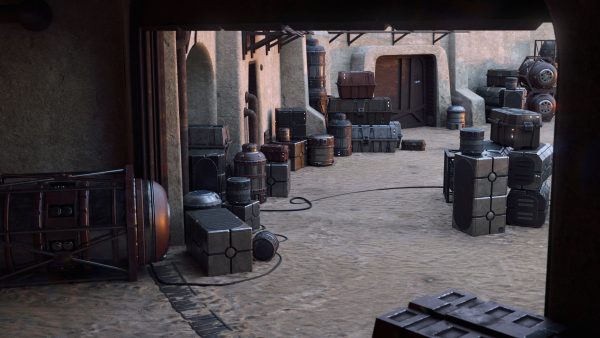 Star Wars Crates and Barrels 33 Variants - 3D Asset Kit PBR