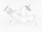 Stationary Fire Hose Spray Nozzle