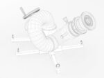 Stationary Fire Hose Spray Nozzle