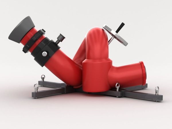Stationary Fire Hose Spray Nozzle
