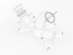 Stationary Fire Hose Spray Nozzle